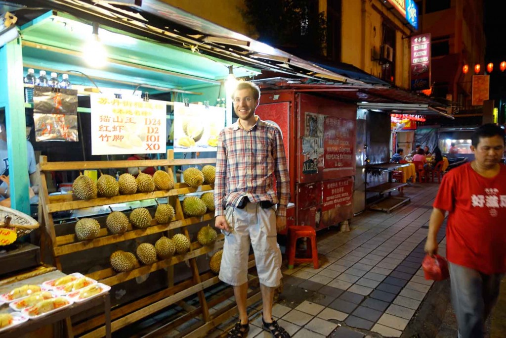 Durian-Stand Petaling Street
