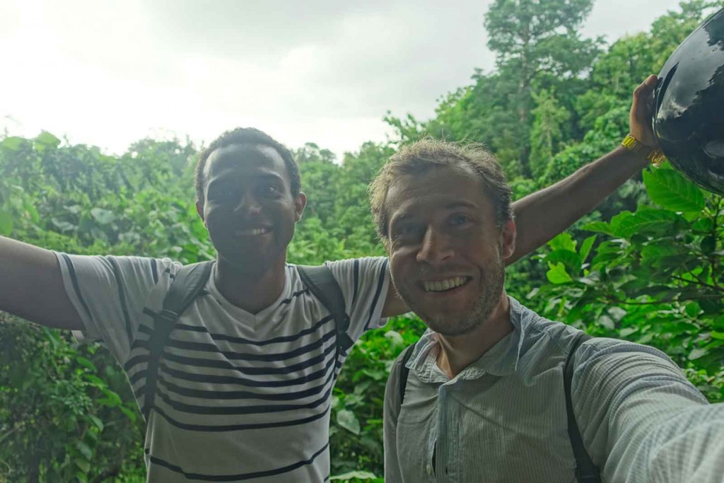 Ich mit Asser im Monkey Forrest