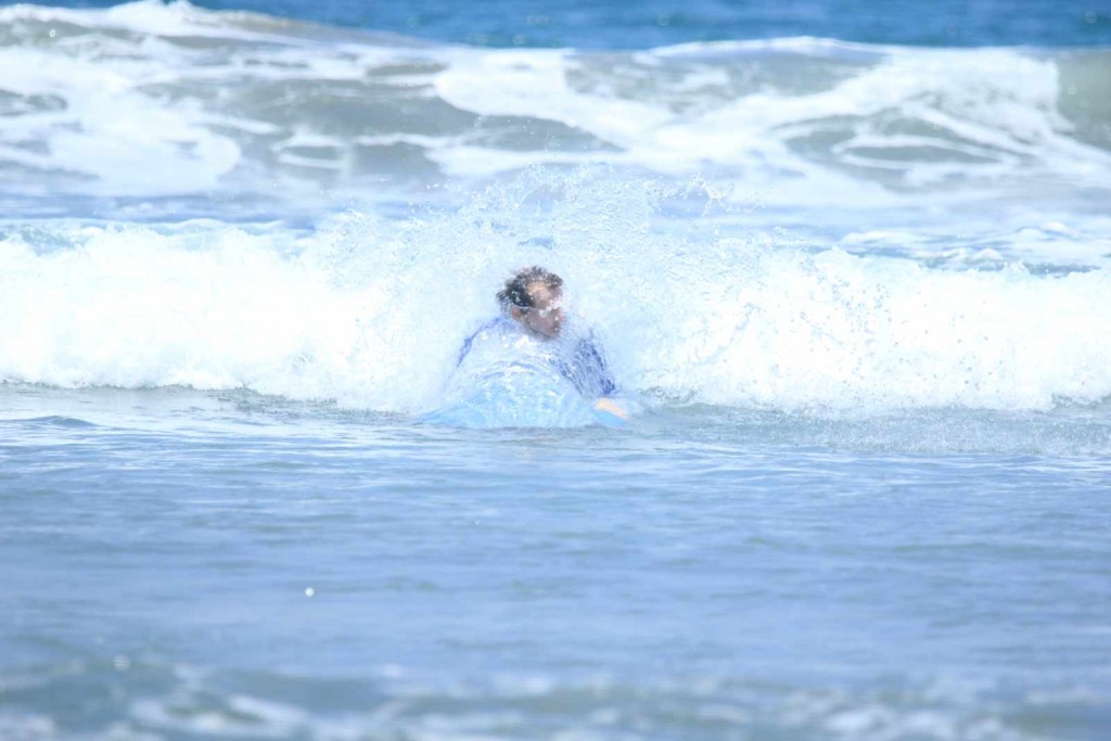 Ich im Wasser