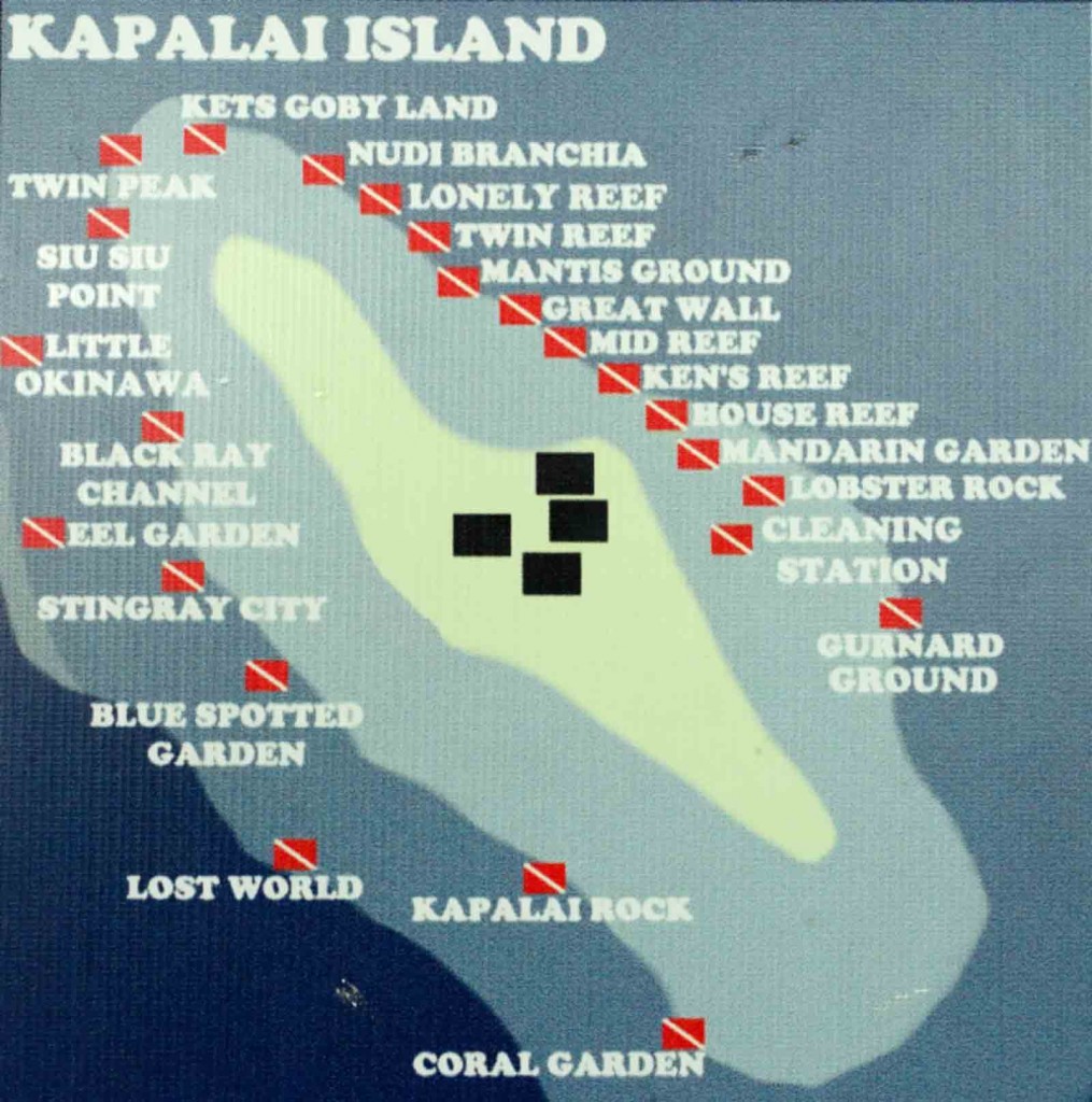Kapalai Dive Sites